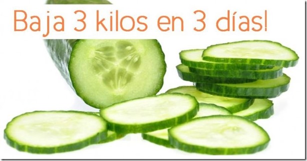 Rebaja 3 kilos en 3 días ¿Cómo? Con la dieta del Pepino Rebaja 3 kilos en 3 días ¿Cómo? Con la dieta del Pepino